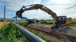 Lavori al Metanodotto Gonars-Trieste